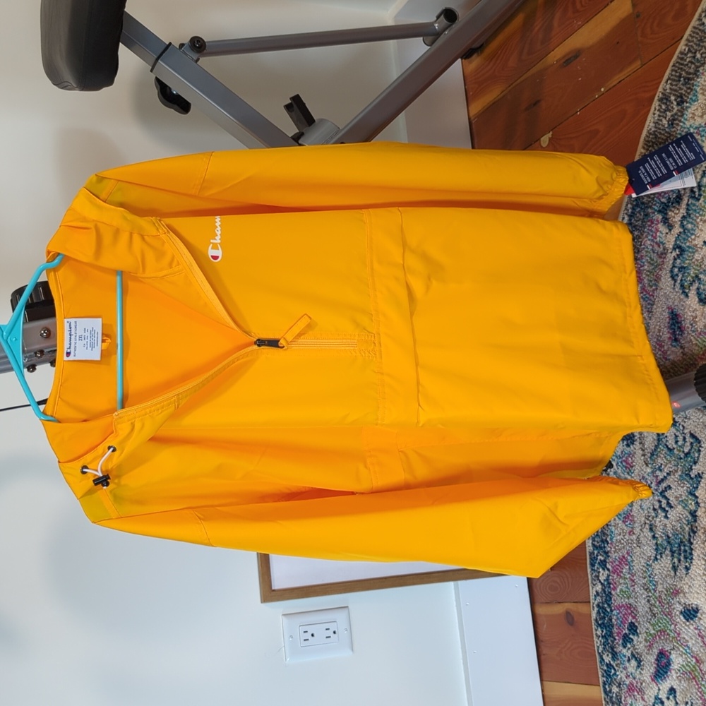 New Champion windbreaker. With tags. never worn.